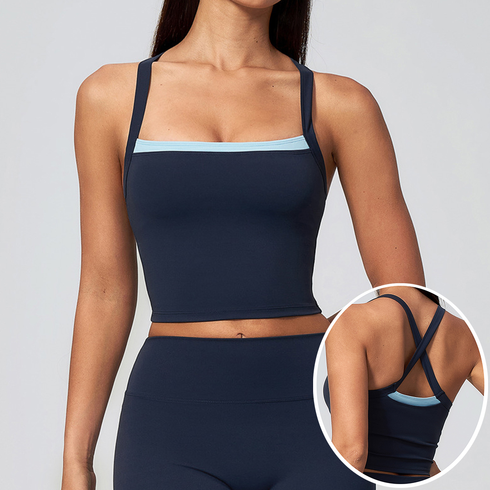 Minimizer Bra Women - Kadın Çapraz Sırtlı Yoga Atleti Push