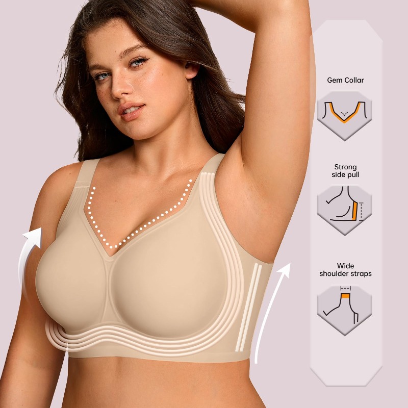 Büyük Beden Kablosuz Jöle Süty - T Shirt Bra Seamless incelemesi ve fiyatı